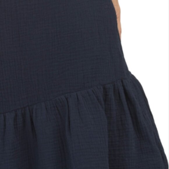 PETITE PLUME Cotton Gauze Celeste Night Dress - Picture 4 of 4